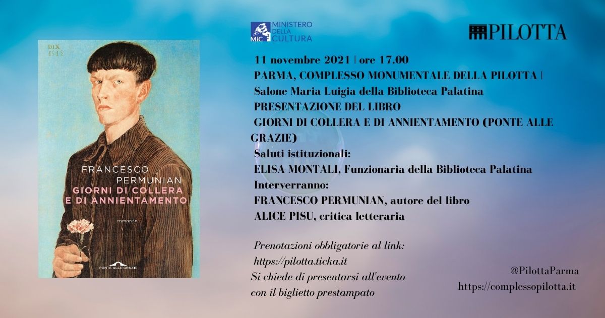 Presentazione del libro di Francesco Permunian "Giorni di collera e di annientamento"